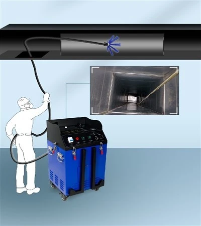 Air Duct Cleaning Equipment Machine Rental Robot Cleaning Equipment